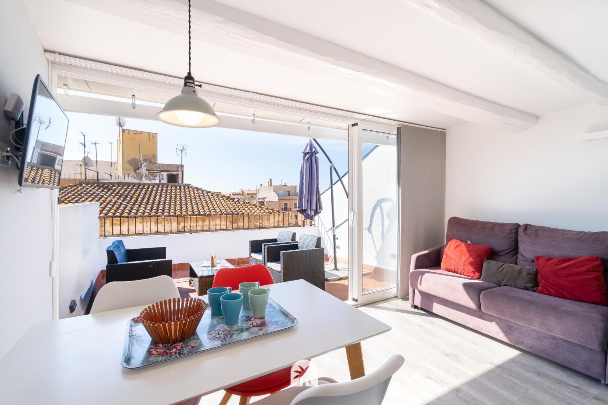 Mediterranean Way - Forum Suites Atico Tarragona Buitenkant foto